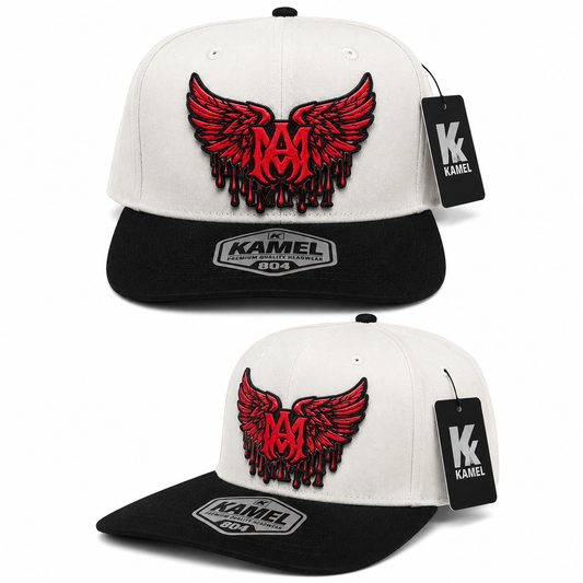 AMIRI Wings Cap - Gray & Black