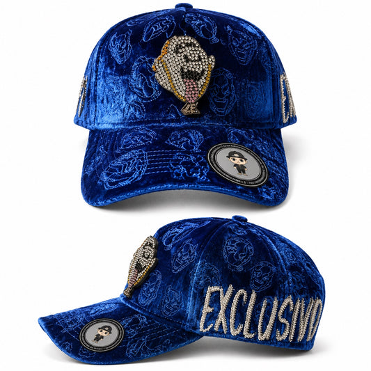 Rhinestone Cap - Exclusive Blue