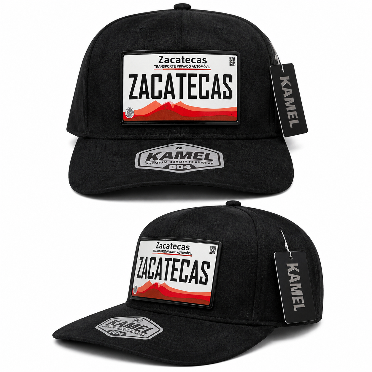 Zacatecas Cap - Black & Red