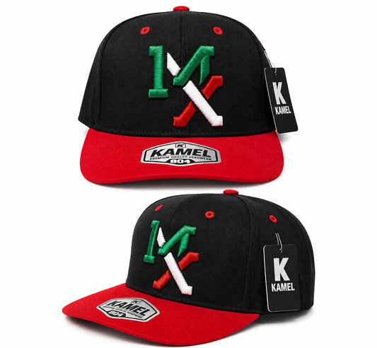 MX Baseball Cap - Black & Red