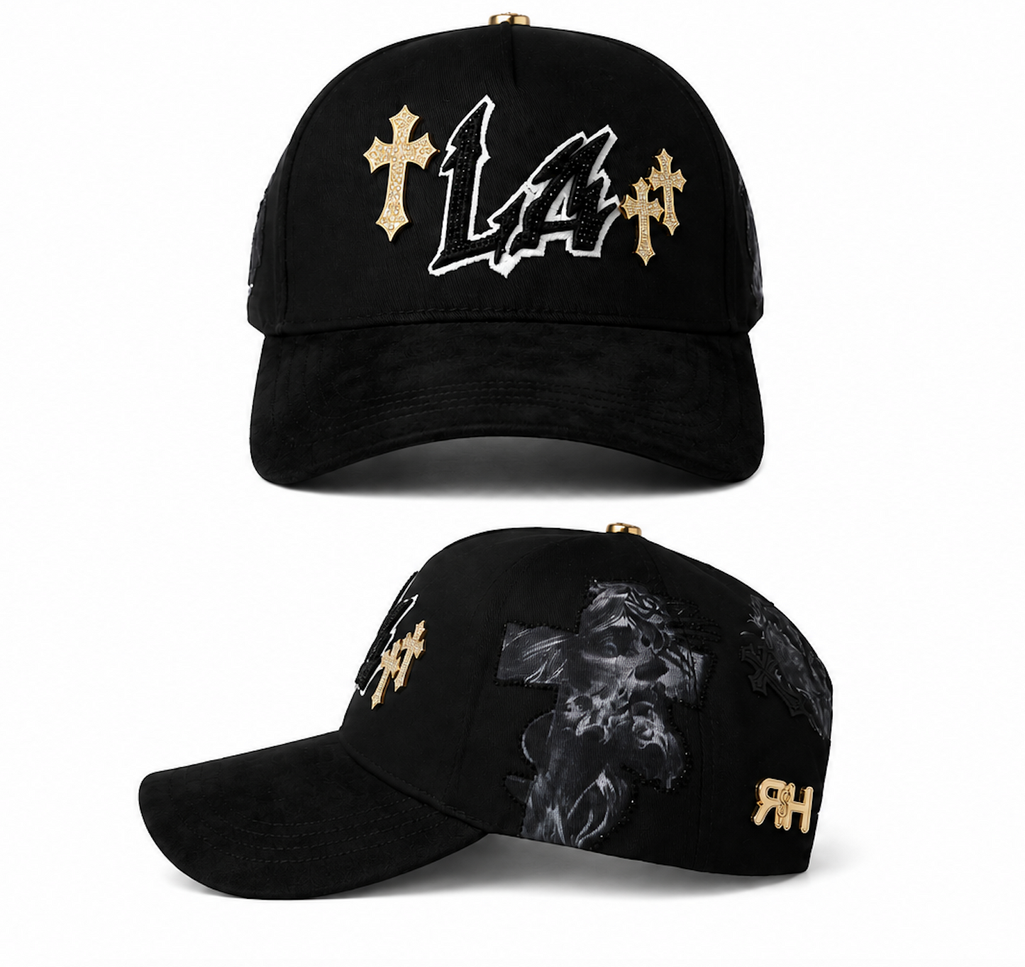 LA Cross Edition Black Luxury Cap