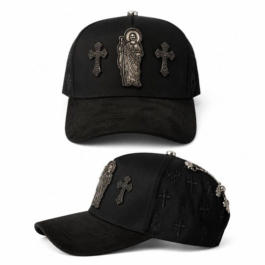Saint Cross Edition Black Gothic Cap